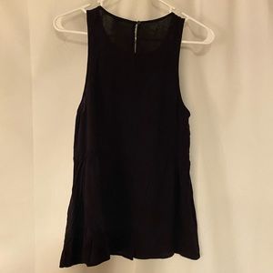 Old Navy Blouse Tank Top Black Medium